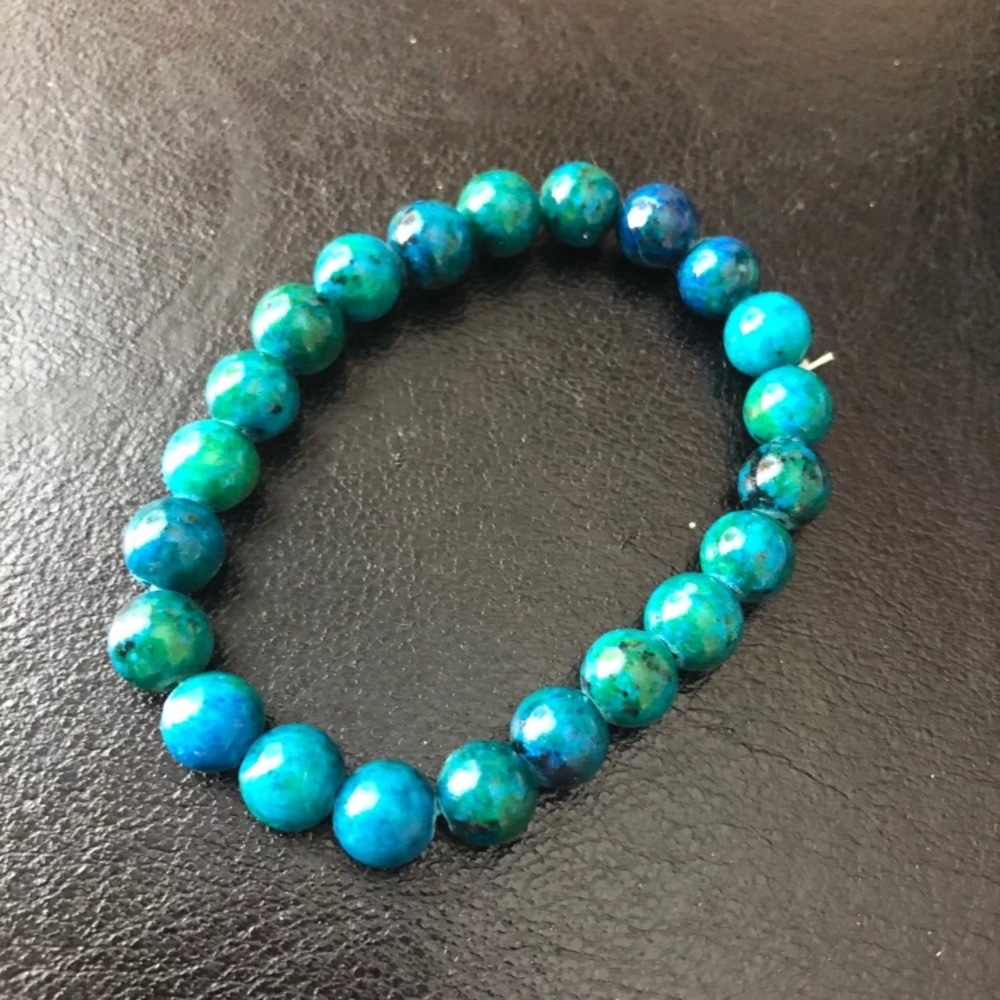 Chrysocolla Healing Crystal Bracelet
